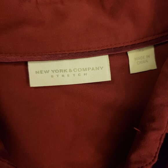 New York & Company Long Sleeve Button Down Shirt - Picture 3 of 7